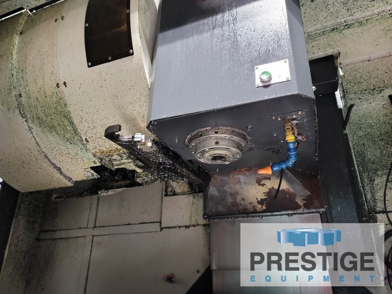 Feeler VMP-1100 4-Axis, X-43", Y-24", Z-23", 10k RPM, 23" x 47" Tbl, 4th Axis R.Tab, Fanuc 0i-MD CNC, #32911