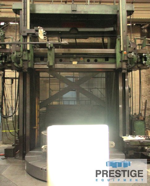 144" Giddings & Lewis VBM, 150" Swing, 186" Under Rail, 150 Ton Weight Cap., Acu-Rite, DRO, 75 HP, #43437