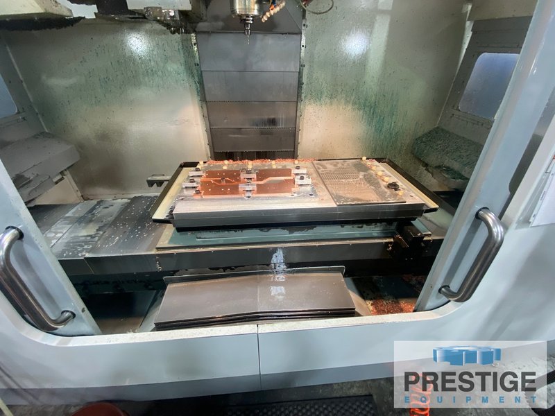 HAAS VF-3SSAPC X-40", Y-20", 12,000 RPM, 40 Station Side Mounted ATC, 4-Station Pallet Changer, Prog. Coolant,  #32266