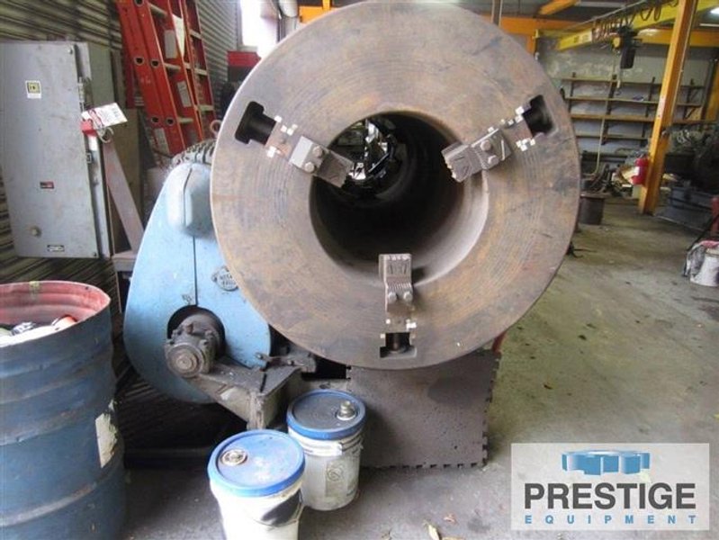20" Landis Pip Cut Off Machine, 10" - 20" Capacity, 2.9 - 8.5 RPM, 30" Carriage Travel, 25 HP, #28467