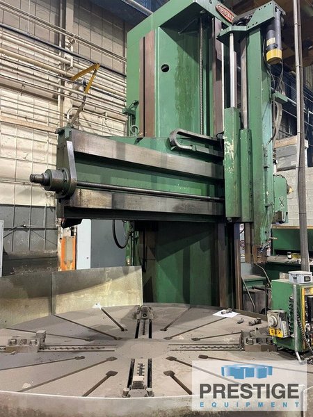 Toshiba TSS 30/55A CNC, 118" Table, 216" Swing, 50 HP, Sliding Table, Fanuc CNC, #32559