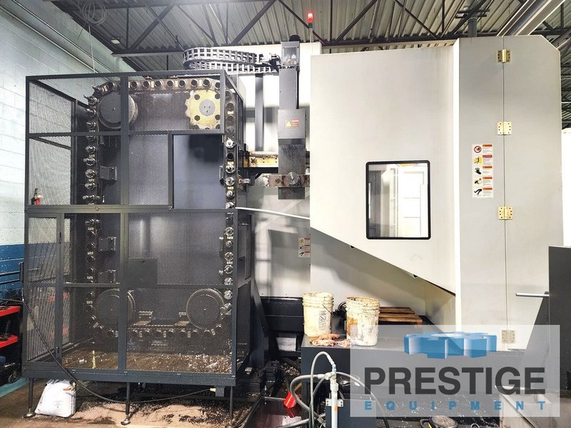 Doosan DBC110, 2015 X-98", Y-78", Fanuc 31i, 55" x 71" B-Axis Table, 4,000 RPM, 40 HP, 60 ATC, CTS, #43734