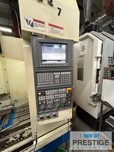 OKUMA MCV-4020, X-40", Y-20", OSP-E100M, 32 ATC, 4th Axis Ready, 15,000 RPM, CAT 40 Chip Conveyor, #43497