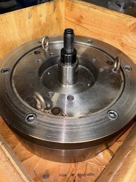 Like New! SMW Autoblock KNCS-NB-500-155-20” 3 Jaw Quick Change Power Chuck Z-380
