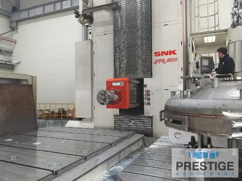 SNK BFR-3500 RAm Type, 60 ATC, X-315", Y-137", Z-64.3", 6000 RPM, Rotary Tbl, 100 HP, Fanuc 31i-B, 2014 #31968