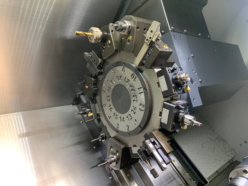 2019 DOOSAN LYNX 2100LYA CNC Lathe Stock