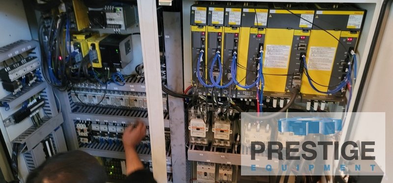 SNK RB 5VM CS, 40 ATC, AAC, X-207", Y-114" , 98.42" X 196.8" Table, 6000 RPM, 30 HP, Fanuc 31, 2016, #43035