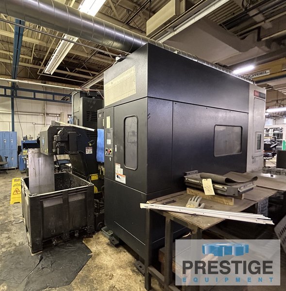 Mazak Nexus 5000 II, (2) 19.68" Pallets, 0.001 Deg., Matrix CNC, Renishaw Tool/Part Probe, 120 ATC, TSC, 2007, #43370