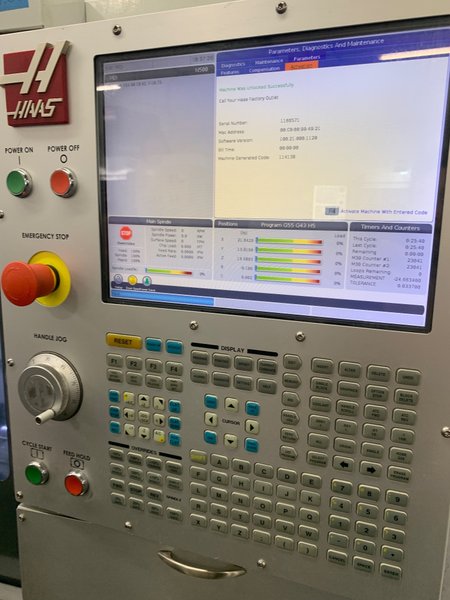 2019 HAAS UMC-1000 Universal Machining Center