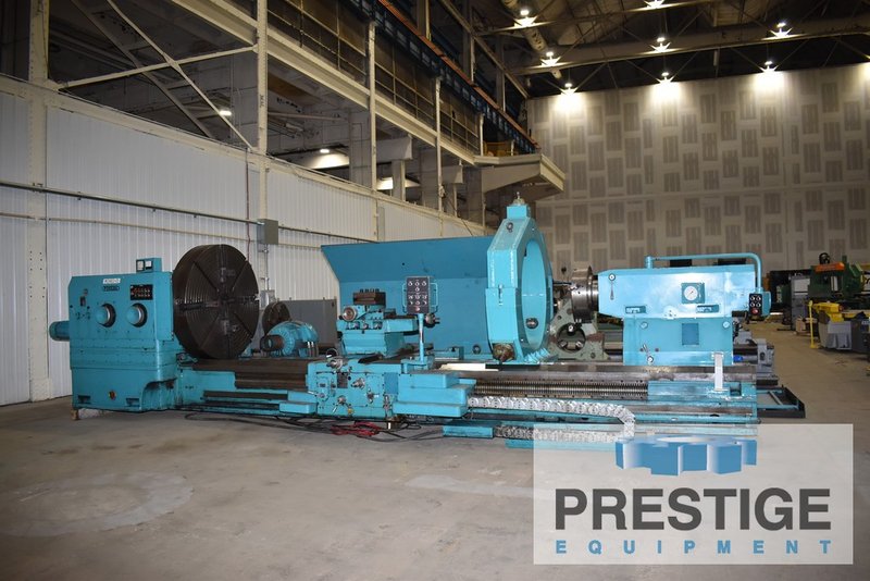 63" X 196" Poreba TCG160, 40 Ton Capacity, Inch/Metric Threading, Boring Bar Attach., 100 HP #32138