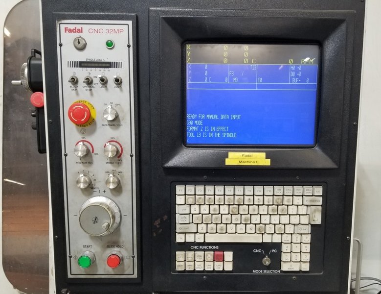 FADAL VERTICAL MACHINING CENTER, MODEL VMC-6535-50, NEW 2002