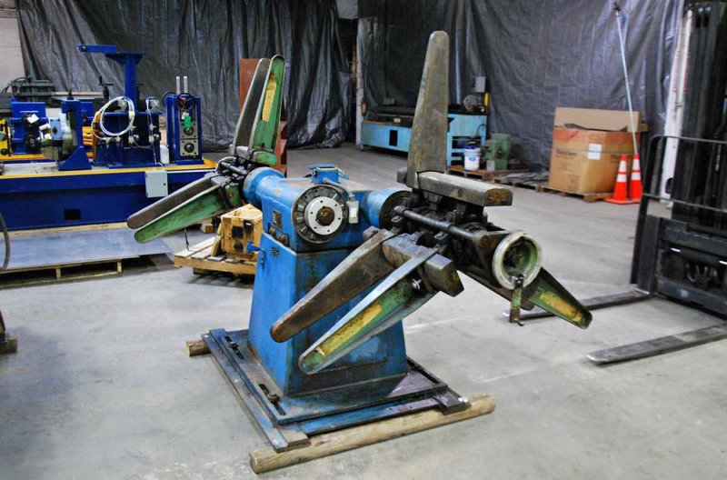5,000 Lb. x 18" COOPER WEYMOUTH Double Uncoiler