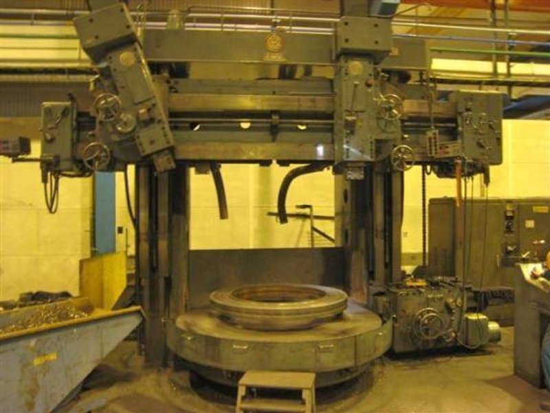 94" SKODA SK25A, 2-Rams, Side Hd, 110" Swing, Taper, Thread, 107 HP, '64 #19300