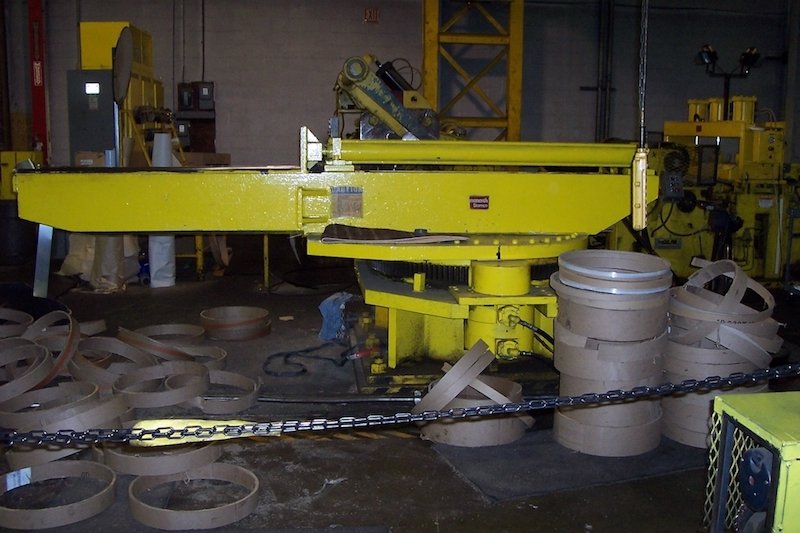 60" x .135" x 40,000Lb Stamco Loop Slitting Line
