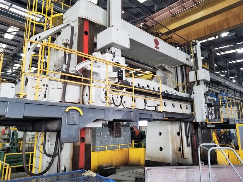 196" Skoda SK-50A, 203" Swing, 120" Turning Height, 2-Rams, Siemens 828D CNC, 134 HP, #30228