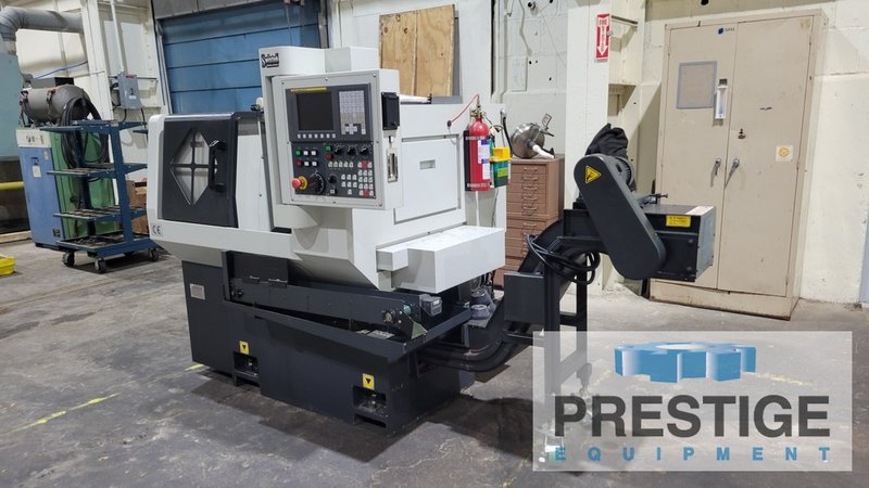 Swistek GT328DDY Swiss Type, 19.68" Swing, 1.25" Turning Dia., Fanuc OiTF, 8 Pos. Turret, Tooling, 2018, #43197