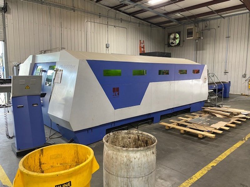 2017 HK, 4000 Watt Fiber Resonator, 6' x 13' Dual Shuttle Tables