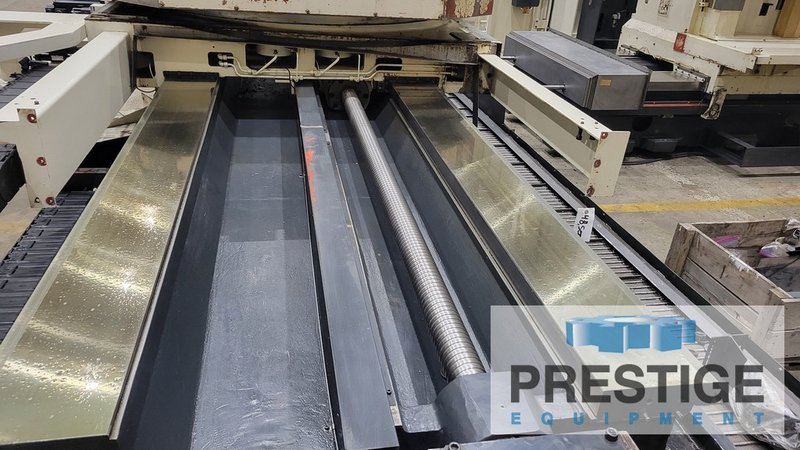 5.9" Toshiba BP-150.R22 , 60 ATC, X-160", Y-120", 71" x 86" B-Axis Rotary Table, 2500 RPM, TSC, 50 HP, 2013, #43653