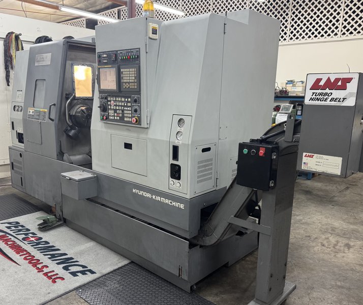 Live Tool, Sub Spindle and Y Axis.  8" chuck on main, 12 Turret, Fanuc Control, Chip Conveyor.