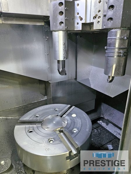 (2) 33" Doosan Puma V8300R, 33" Swing, 21" Tbl, 29" Max. Height, 2,000 RPM, 12-Pos. Trt, Fanuc CNC, 2017, #43580