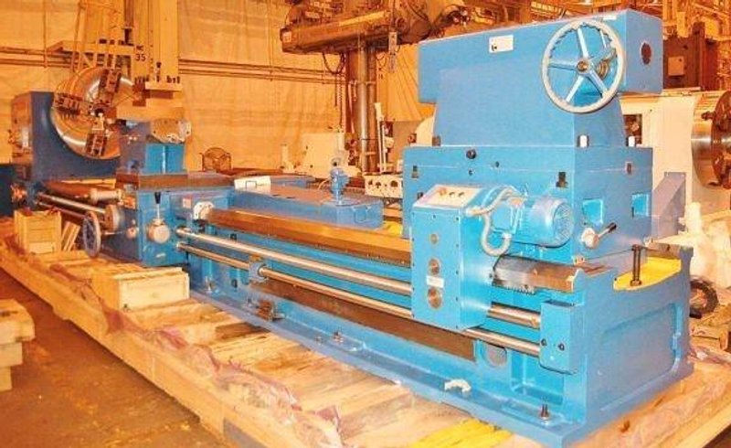 71" x 118" Tru-Turn,,55" Over C/S, 315 RPM, Steady Rests,  Inch/Metric Threading, 40 HP, BRAND NEW, #25029