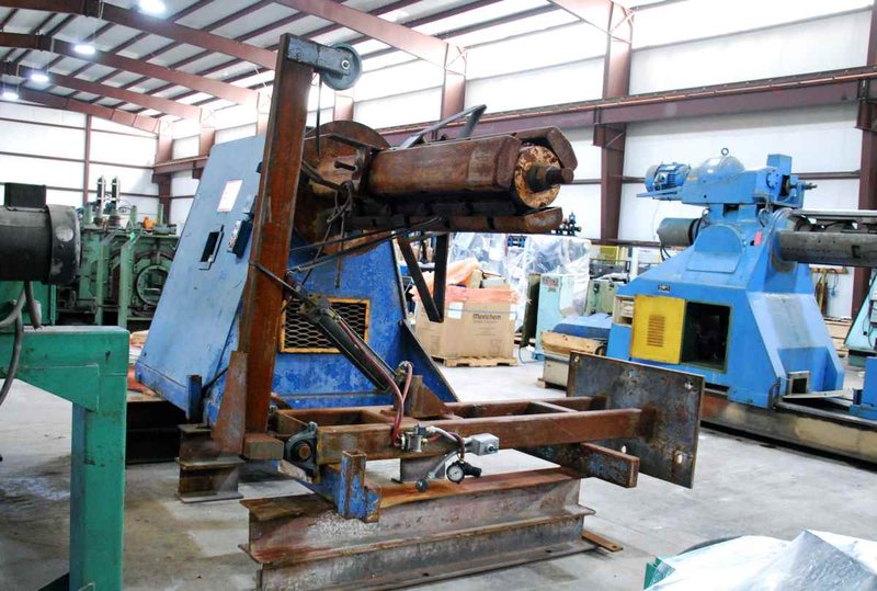 10,000 Lb. x 60" COE #CPR-100-60 Motorized Single Uncoiler