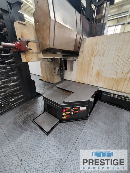 Doosan DCM 3260F Bridge Mill, X-246" Y-145", Fanuc 31iB, 60 ATC, 90 Deg. Head, 125" B/C, 2015, #32837