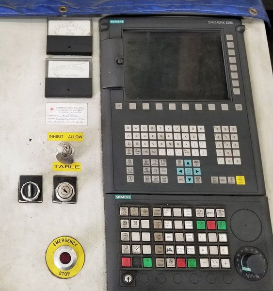 196" Skoda SK-50A, 203" Swing, 120" Turning Height, 2-Rams, Siemens 828D CNC, 134 HP, #30228