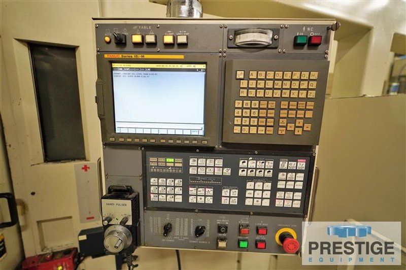 SNK HPS-120B, 5-Axis, X-124", Y-52", Z-28", Swivel Spindle, 20K RPM, 2APC 120" x 48",  60 ATC, Fanuc 15MA, 2005, #30023