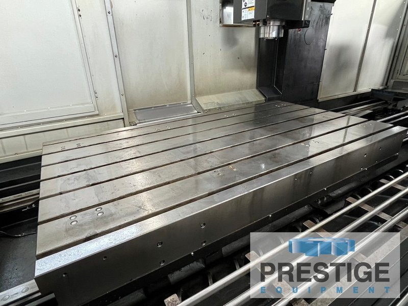 Wele RB-212 CNC Bridge Mill, X-83.5", Y-47.2", Fanuc 31IMB, 32 ATC, Linear Ways, Linear Scales, 2013, #43995