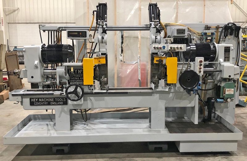 Hey No. 3 8" X 51" Facing & Centering Machine