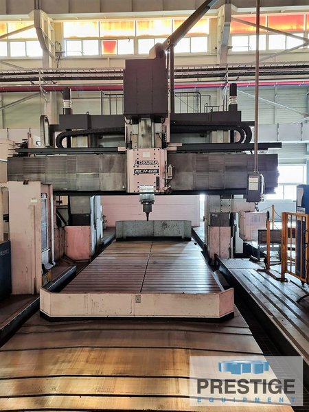 Okuma MCR-B III 5-Face, X-189", Y-146", Z-32", 201" x 83" Table, 120" Btw Column, 72 ATC, 2AAC, OSP-P300M, 2013, #32470