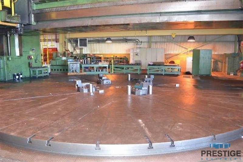 393"/590" Schiess Froriep, 2-Rams, 196" Under Rail, 220 Ton Weight Capacity, 250 HP, Siemens 840D Rebuilt '99 #25078