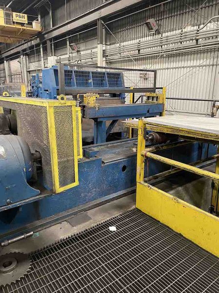 60" x .187" x 50,000Lbs Paxson Loop Slitting Line