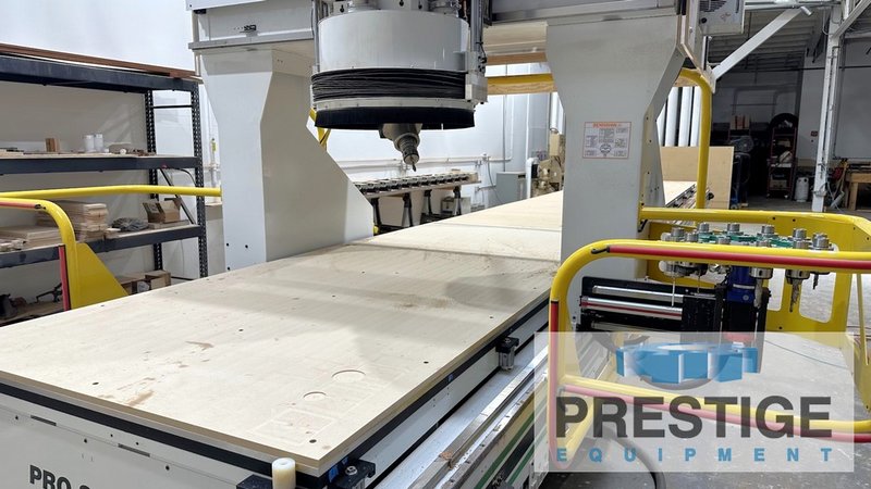 Onsrud 5-Axis Router, 60" x 408" Tbl, 28" Z-Axis, 24k RPM Spdl, Vacuum Tbl, 24 HP, 12-ATC, Fanuc 31i-B5 CNC, 2022, #43875