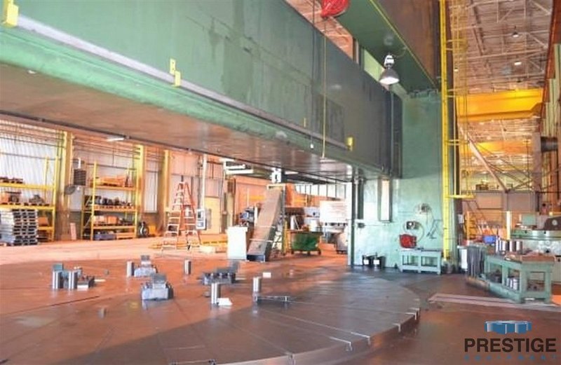 393"/590" Schiess Froriep, 2-Rams, 196" Under Rail, 220 Ton Weight Capacity, 250 HP, Siemens 840D Rebuilt '99 #25078