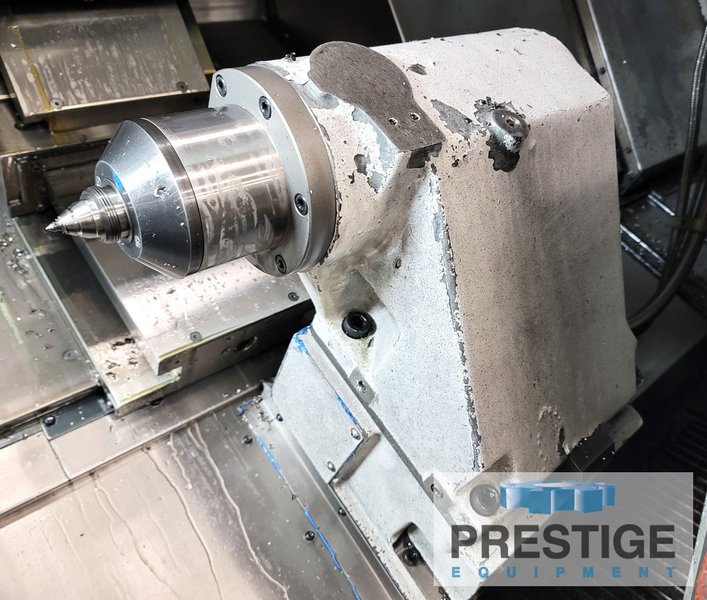 Okuma LB-3000EX-MY 950, 22" Swing, 38" C.C, 12-Station Trt, Milling, C-Axis, 5,000 RPM, OSP-P200LA, 2012, #43018