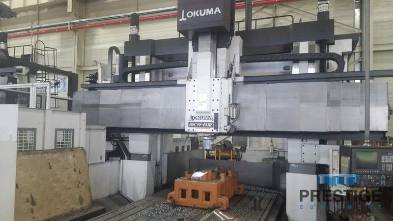 Okuma MCR-B III 30/50,5-Face, OSP-P300 CNC, 120" Btw Columns, X-189", Y-146", Z-32", W-51", 72 ATC, 4 AAC, 2013, #30748
