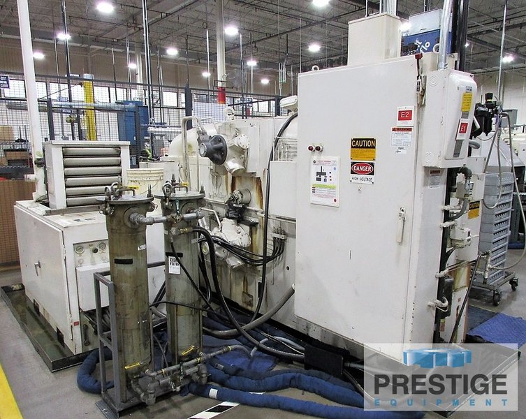 Anderson Cook 350, 54" Stroke, 48" Max. Rack Length, 4.75" Rack Face Width, 2.5" Max. Part Dia., Live Centers, #32338