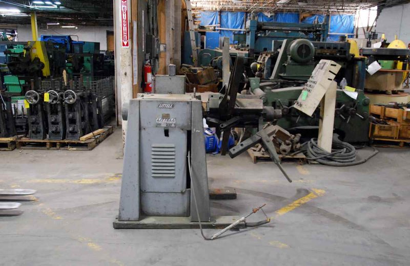 2,000 Lb. x 12" LITTELL #20-12 Single Uncoiler - Motorized