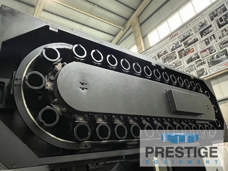 Wele RB-212 CNC Bridge Mill, X-83.5", Y-47.2", Fanuc 31IMB, 32 ATC, Linear Ways, Linear Scales, 2013, #43995
