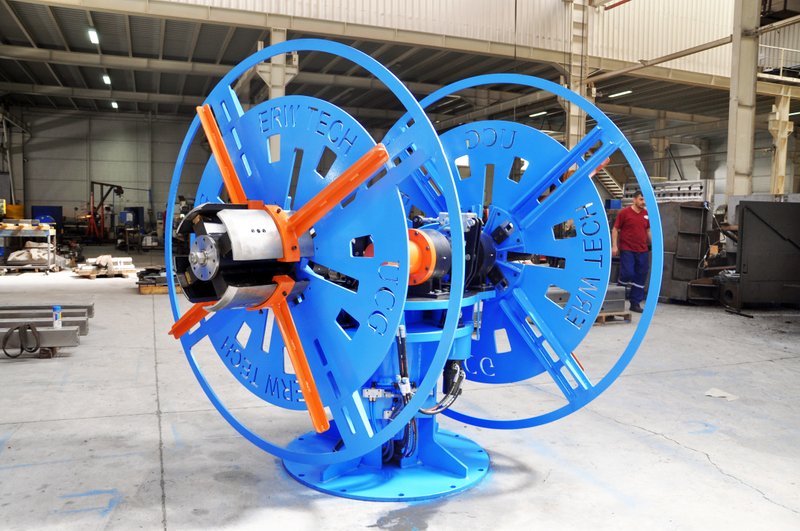 New 11,000 Lb. x 12″ ERWTech/UCG Double Uncoiler