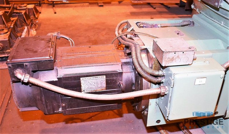 120" Waldrich CNC Rotary Table, .002 - 1.26 RPM, Contouring, 50 Ton Capacity, 30" Work Height, 20 HP Tbl Motor, #30165