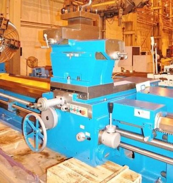 71" x 118" Tru-Turn,,55" Over C/S, 315 RPM, Steady Rests,  Inch/Metric Threading, 40 HP, BRAND NEW, #25029