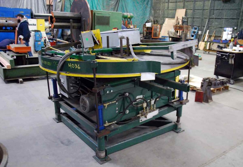 15,000 Lb. AWC Pallet Uncoiler