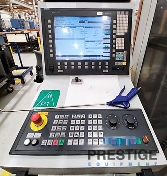 Tos FOQ 80-VR2,6, X-98",Y-63",Z-31.5",W-20", 78" x 78" Tbl, 25 Ton Tbl Cap, 7-Axis, Siemens 840D, 2008, #30936