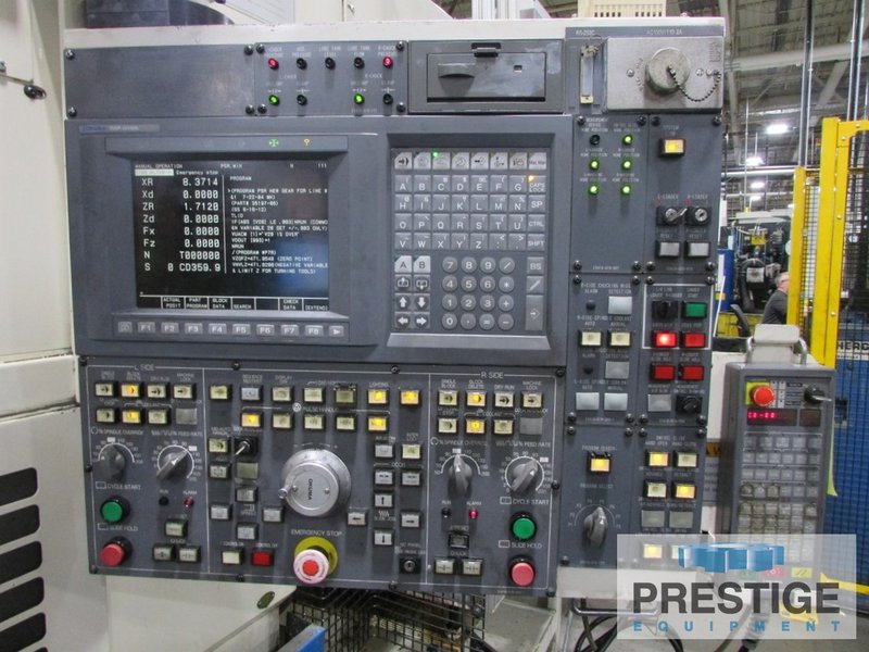 Okuma LFS10-2SP, 8.6" Swing, 3.9" Machining Length, 6" Chuck, Parts Loader, OSP-U100L CNC, #32336