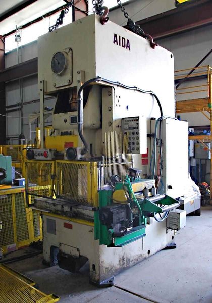 165 Ton x 5.11" AIDA Mechanical Press