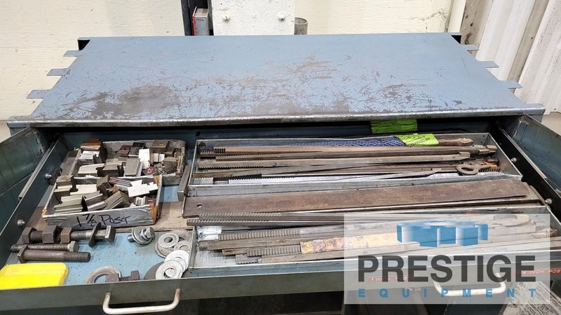 Mitts & Merrill K-3530 Hydraulic, 3.5" Max. Key Width, 30" Max. Stroke, Microprocessor Control, Tooling, 1987 #43359