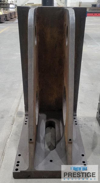 (2) 48" H x 24" W x  36" D, Fabricated T-Slotted Angle Plates, Drilled & Tapped, Ref# 43674